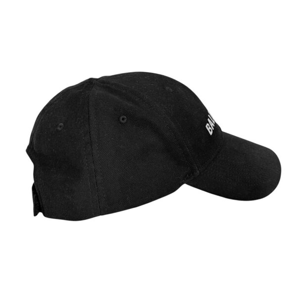 Balenciaga Cap Hat in Black/white